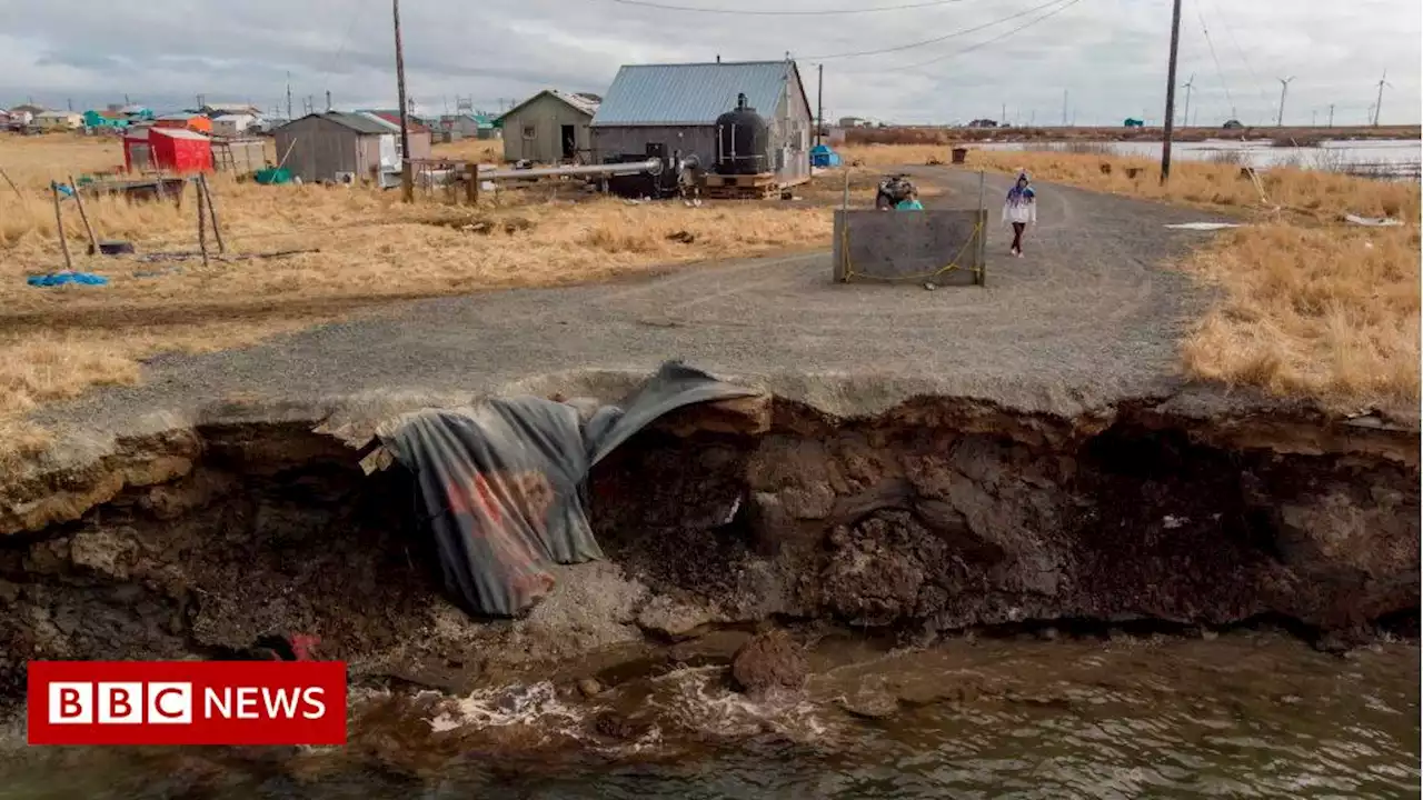 Climate change destroying homes across the Arctic