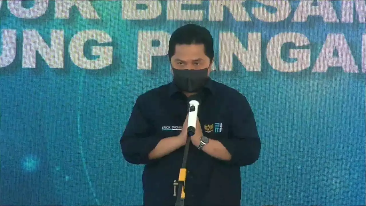 Erick Thohir Resmi Luncurkan BUMN Pangan ID FOOD