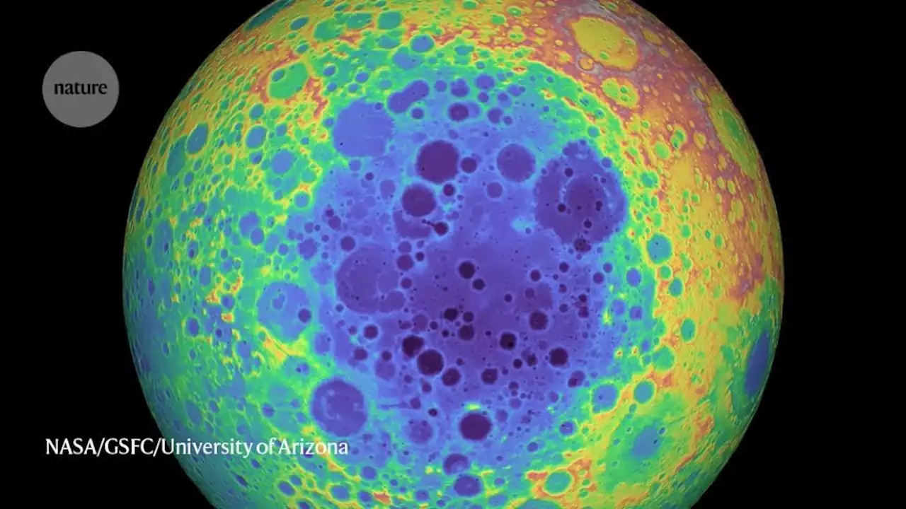 Cosmic crash explains a mystery on the Moon