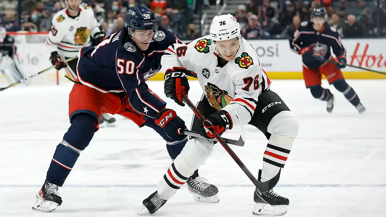 Blackhawks' Jakub Galvas Makes Immediate Impact in NHL Debut