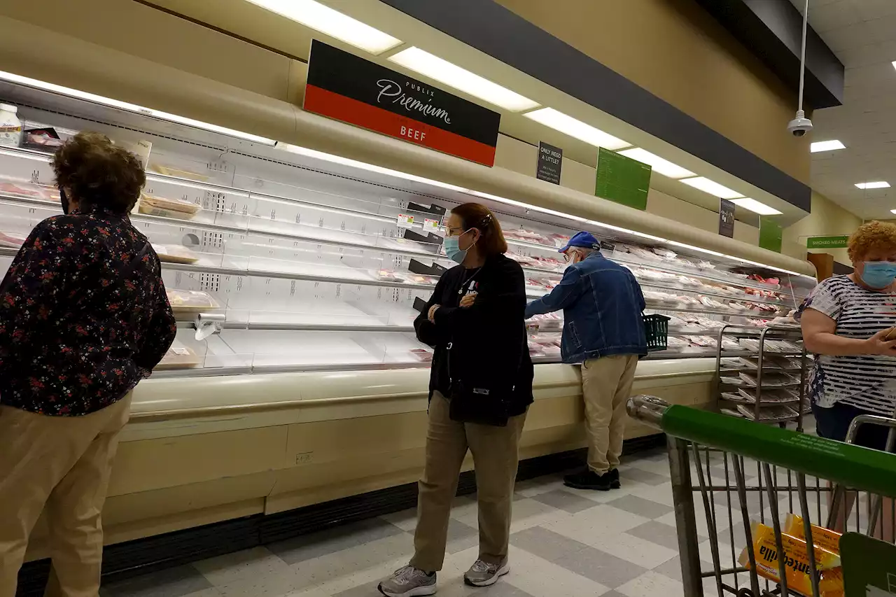 US Shoppers Find Some Groceries Scarce Due to Virus, Weather