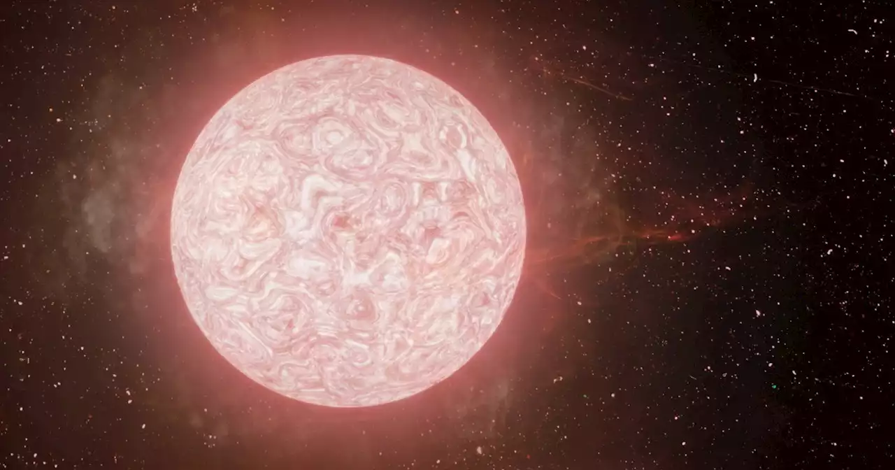 Astronomers witness the explosive death of a giant star for first time