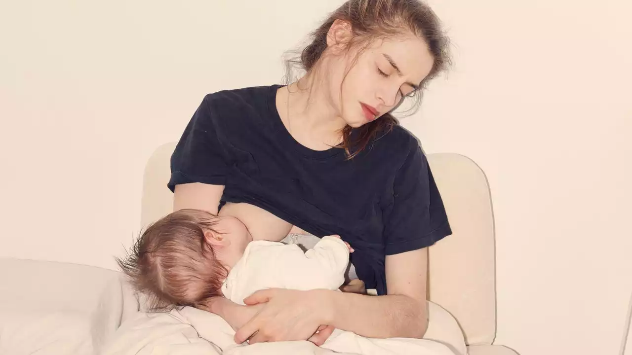 A Photographer’s Portrait of His Wife Breast-Feeding Their Infant Child