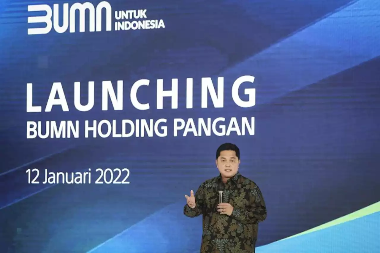 Erick Thohir: Kita Harus Punya |em|Roadmap|/em| Pangan Indonesia |Republika Online