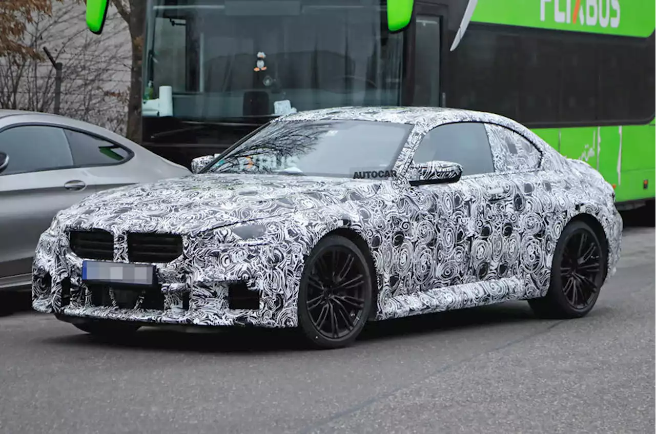 New 2022 BMW M2 drops disguise in final months of testing | Autocar