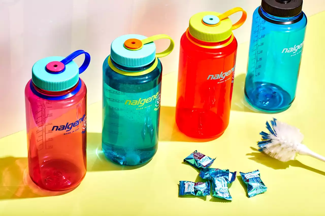 Your Water Bottle Is Filthy. Here’s How to Clean It.