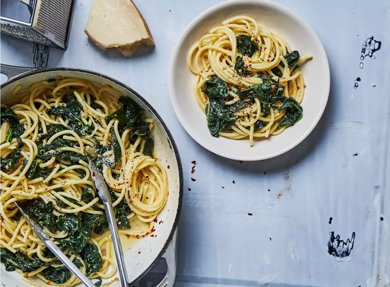 The Kinda-Healthy Kale Pasta I Can Always Count On