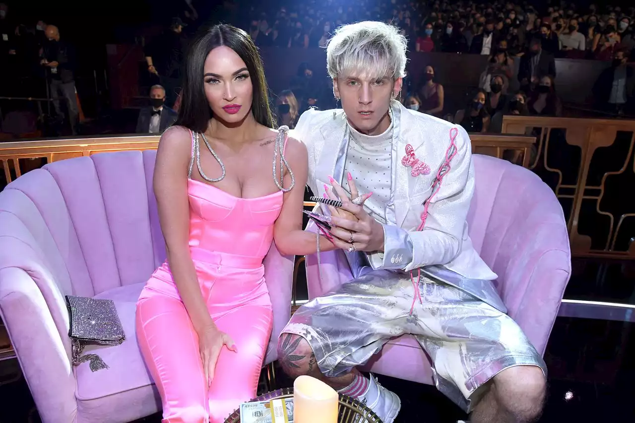 Megan Fox, Machine Gun Kelly are engaged and drinking each other’s blood