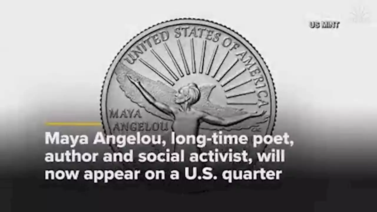 Maya Angelou to appear on new quarters as U.S. Mint launches American Women series