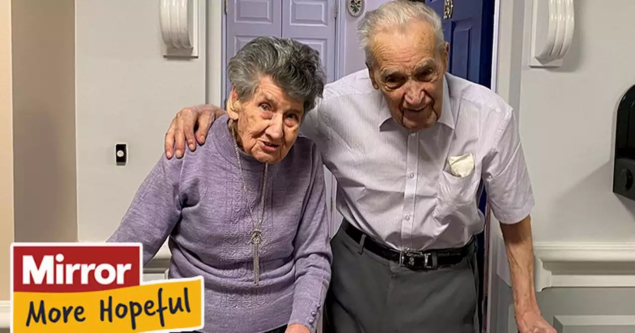 UK's longest married couple, aged 102 and 100, celebrate 81st anniversary