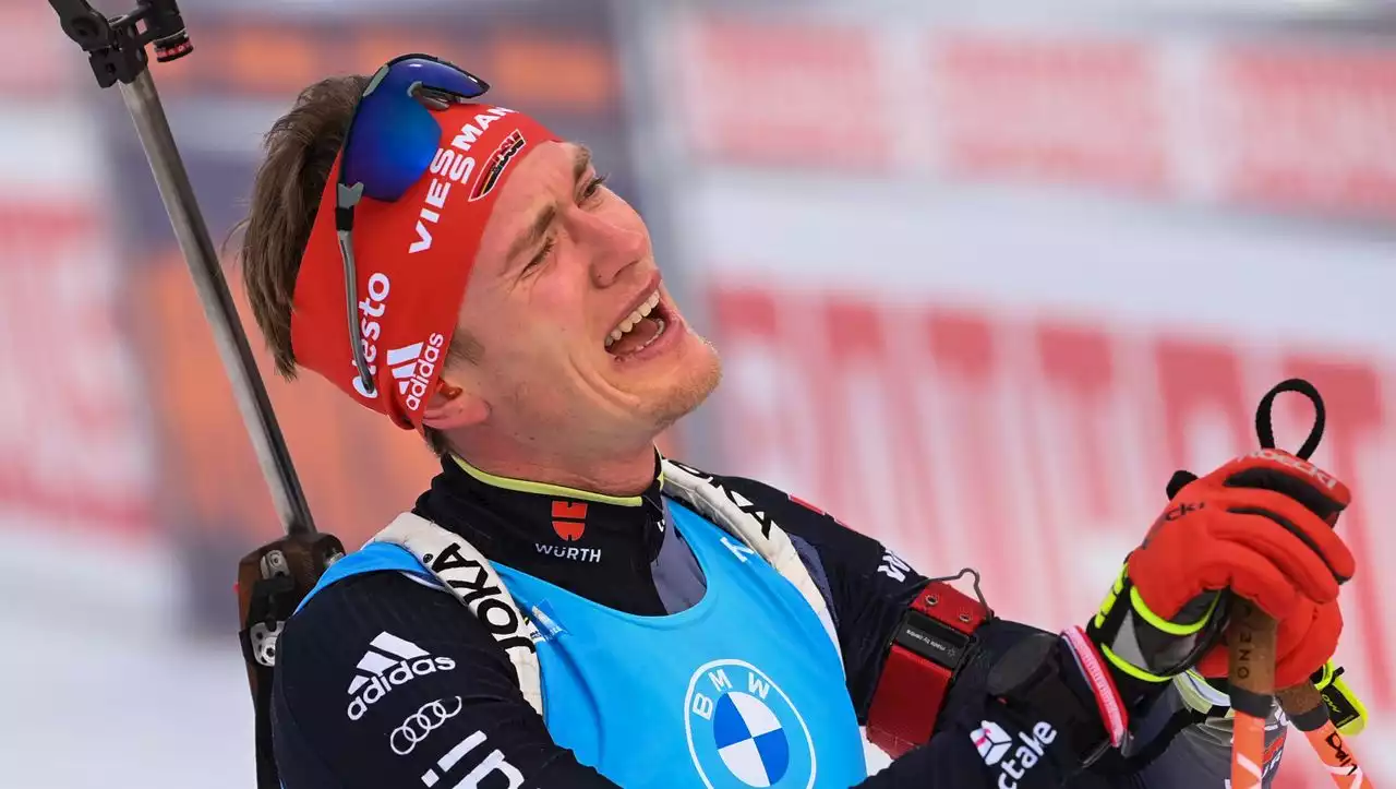 Biathlon in Ruhpolding - Benedikt Doll wird überraschend Zweiter im Weltcup: »Ich wusste, ich kann's«