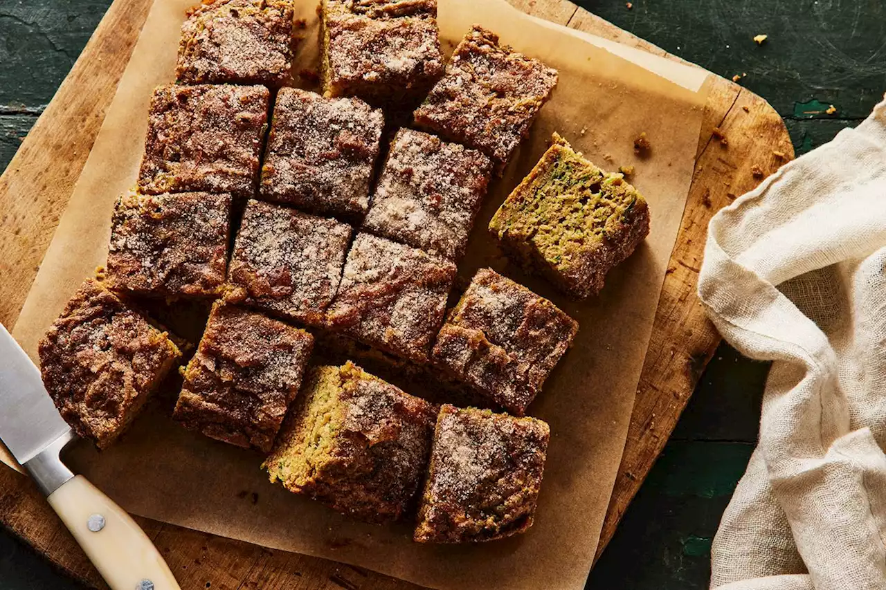 Cinnamon-Sugar Crusted Zucchini Bread Recipe on Food52