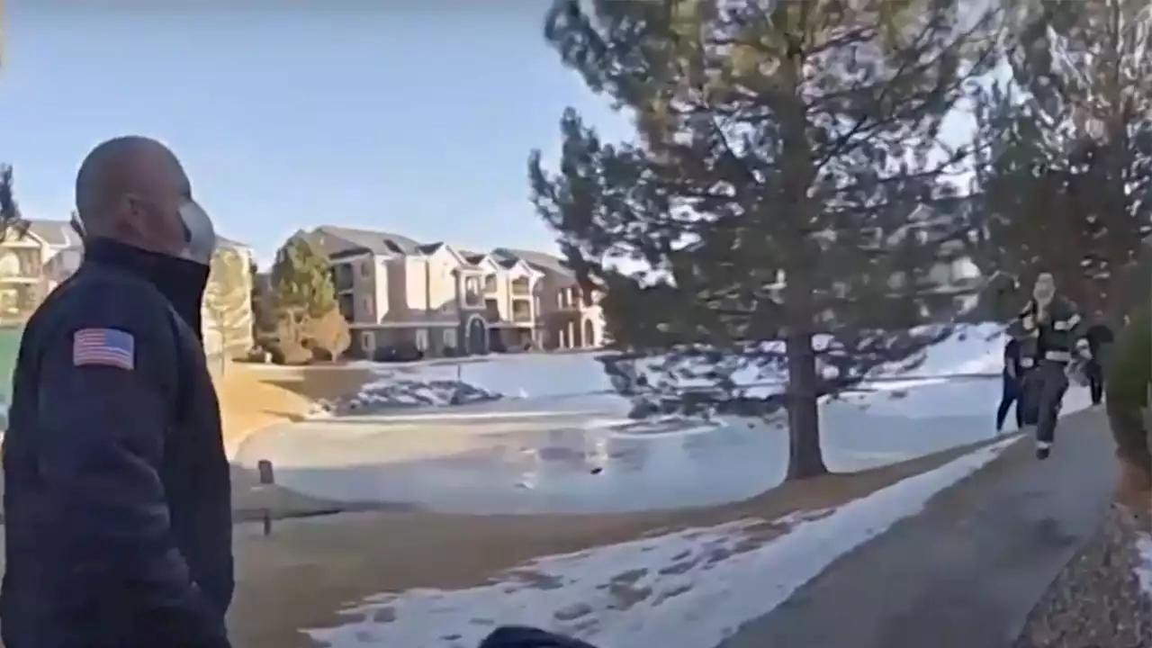 Colorado good samaritan saves kids from icy pond in dramatic rescue caught on video