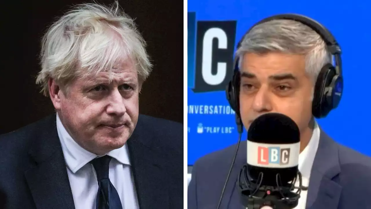 'Blatant lying': Sadiq Khan slams Boris over partygate scandal