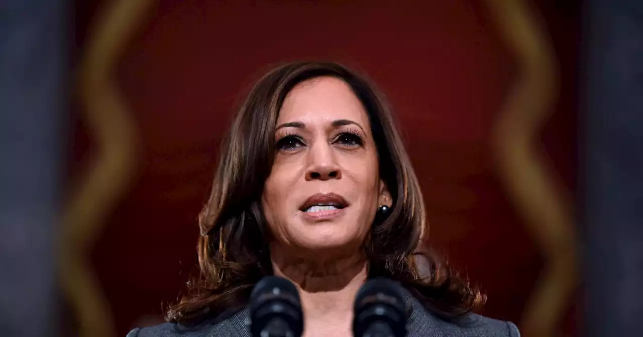 Harris says Biden took 'courageous step' in voting rights speech