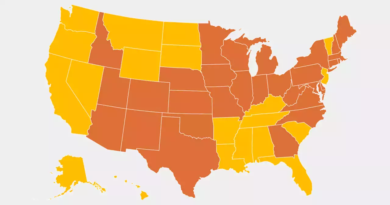 Maps: Track hospital ICU stress levels in your state