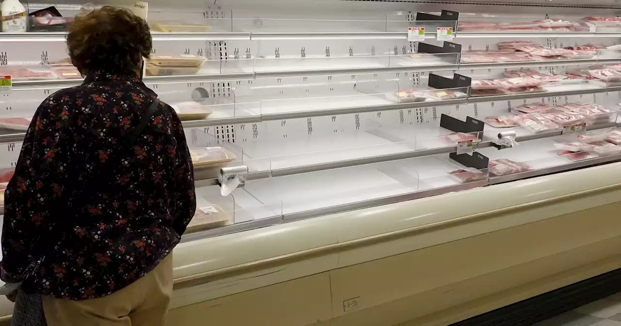 Store shelves are empty again across the country. Here's why.