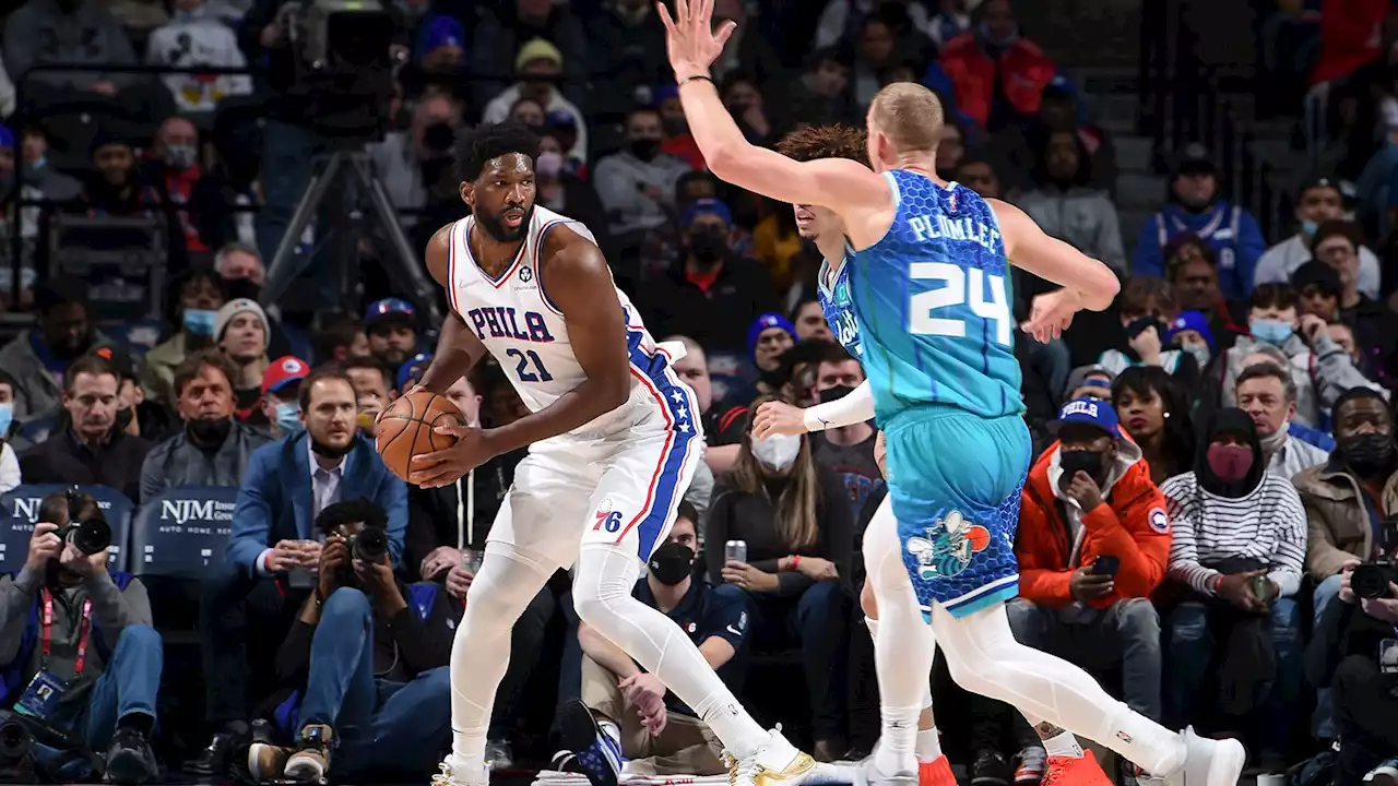 Sixers Vs. Hornets: Sixers' Winning Streak Ends at Seven Despite Joel Embiid's 31 Points