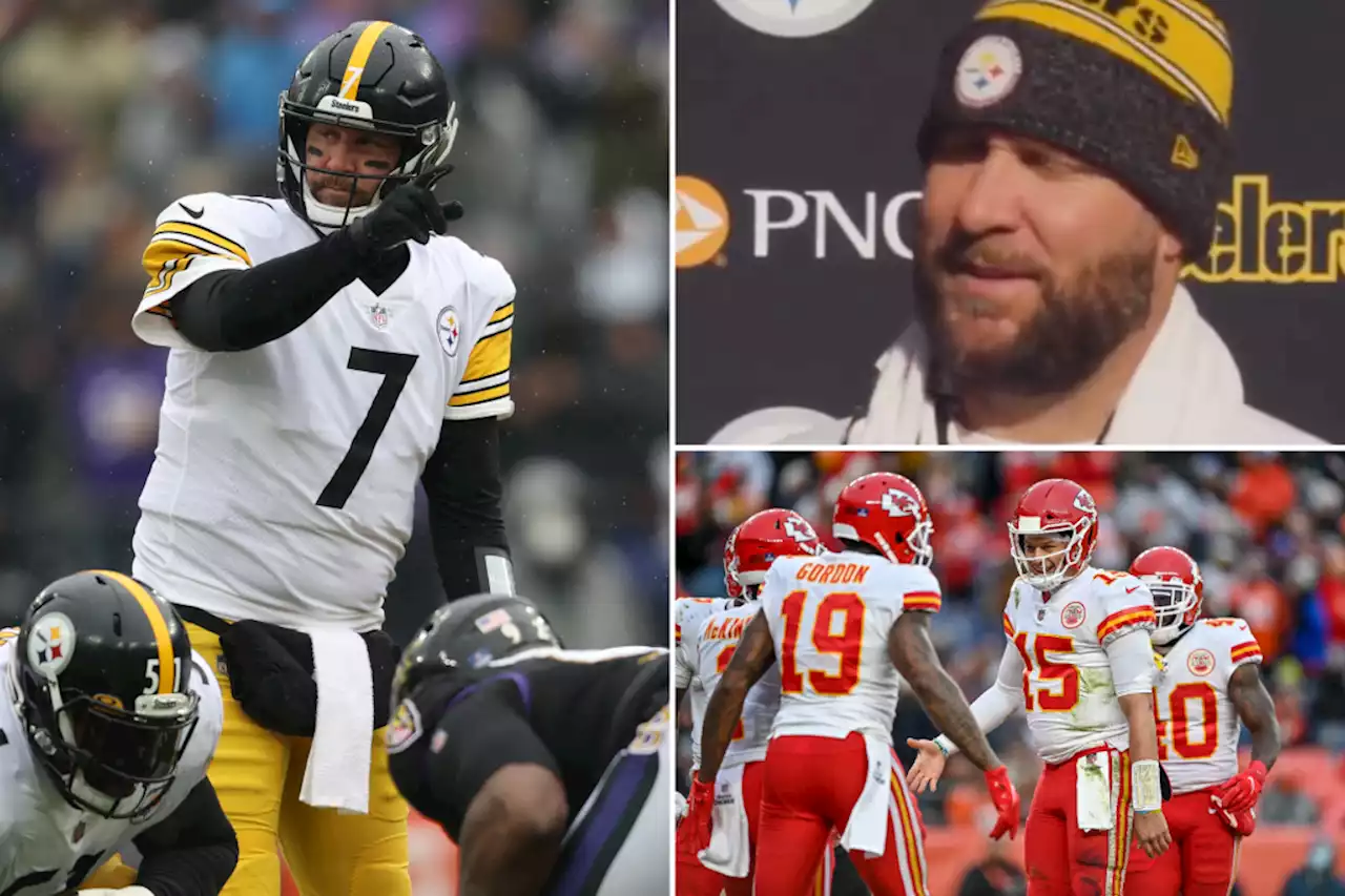 Ben Roethlisberger: ‘We don’t have a chance’ against Chiefs