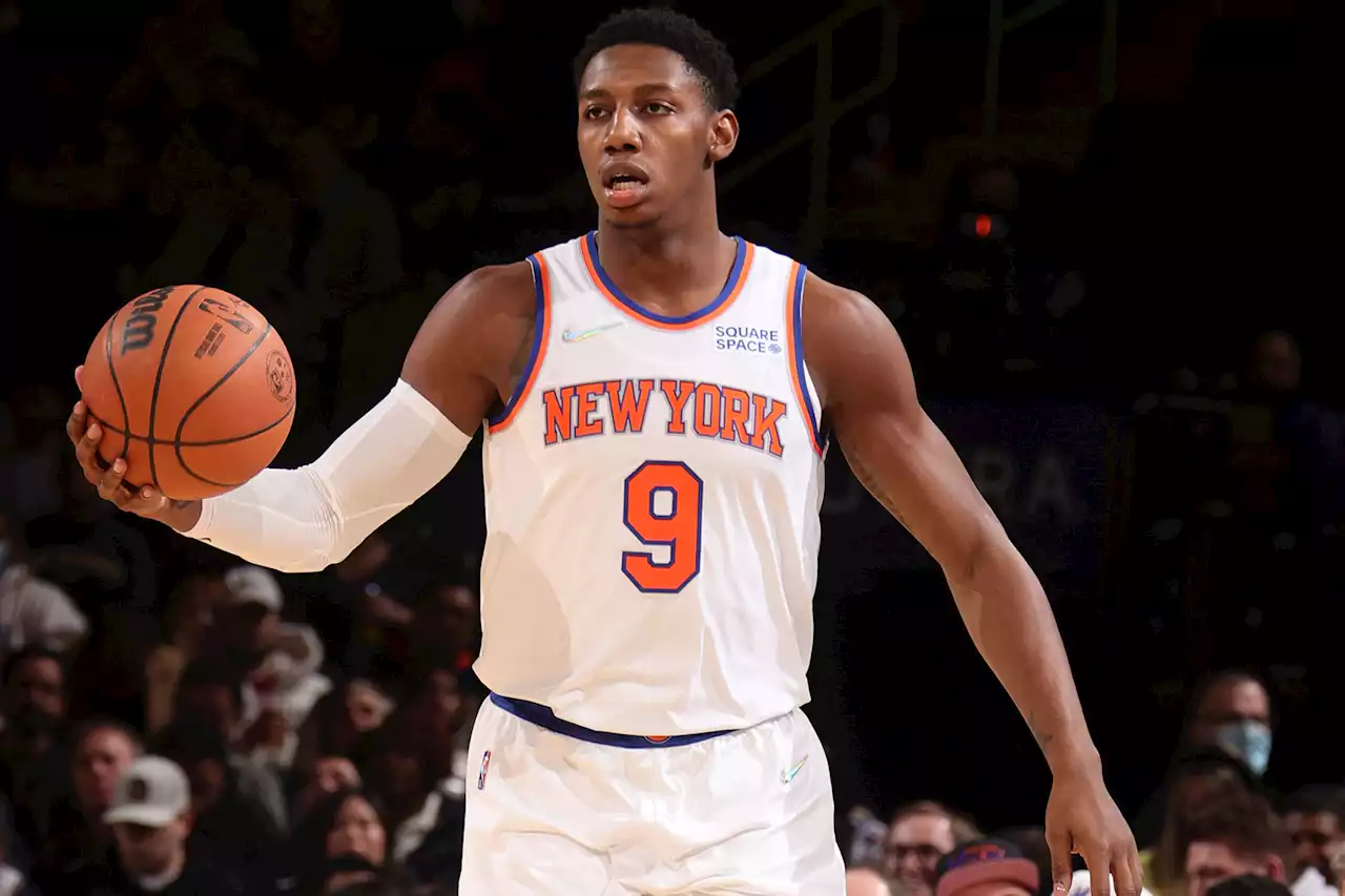 RJ Barrett player prop bets for Knicks vs. Mavericks, January 12