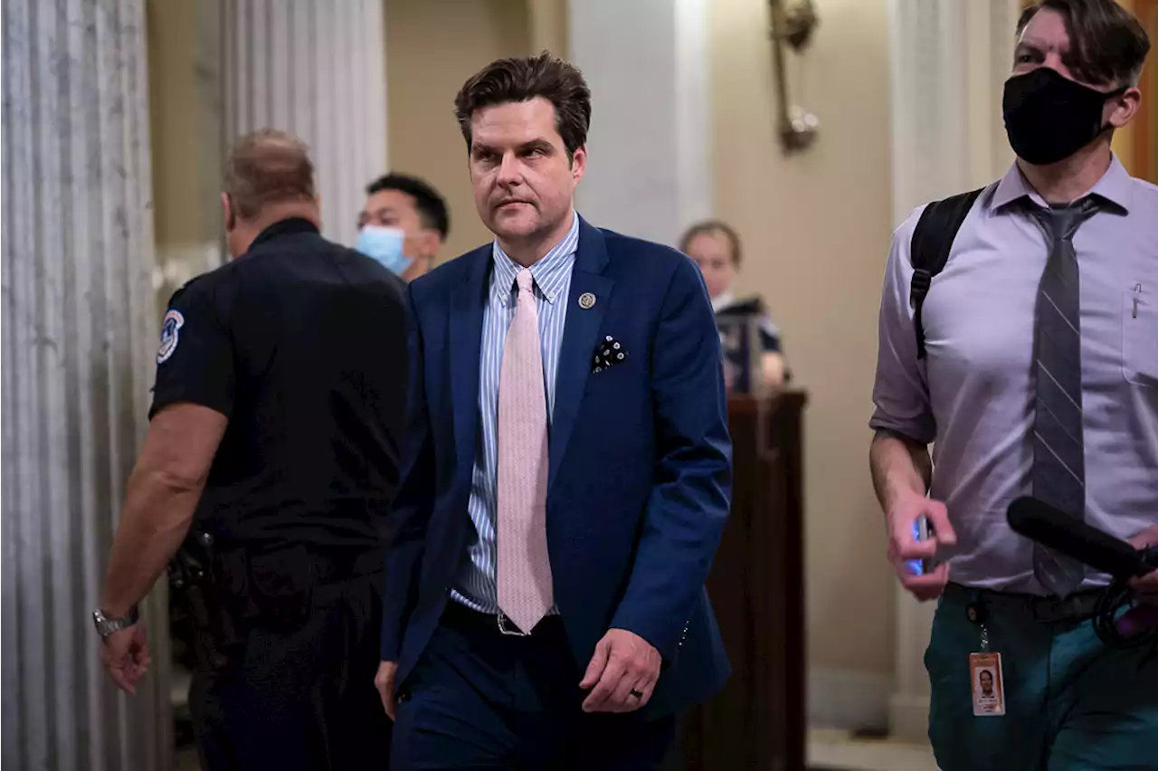 Gaetz's ex-girlfriend seen entering federal courthouse where grand jury probing congressman convenes, according to reports