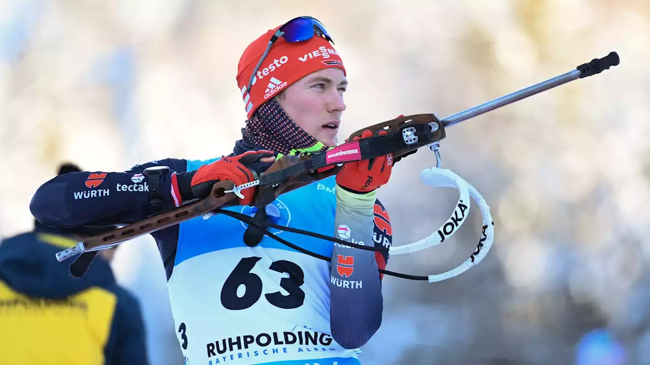 Biathlon in Ruhpolding: Doll sprintet bei Favoritensieg aufs Podest