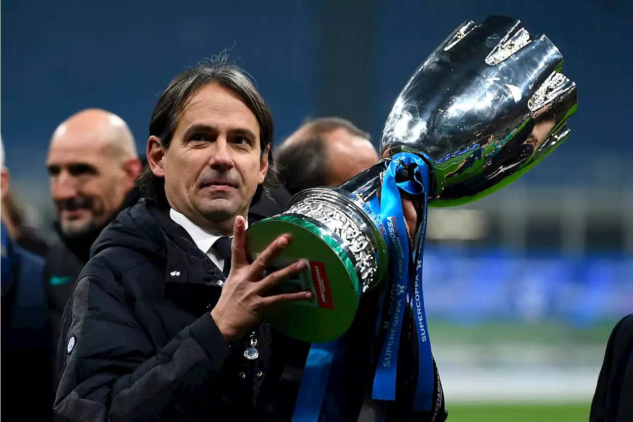 Inter, Inzaghi: 'Loro da Juve, ma Supercoppa meritata'