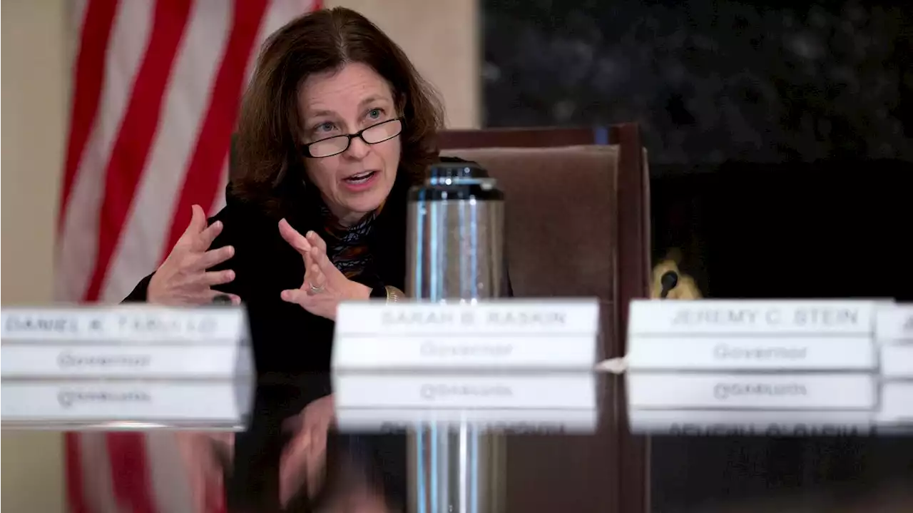 Biden names Sarah Bloom Raskin as Fed's top banking regulator