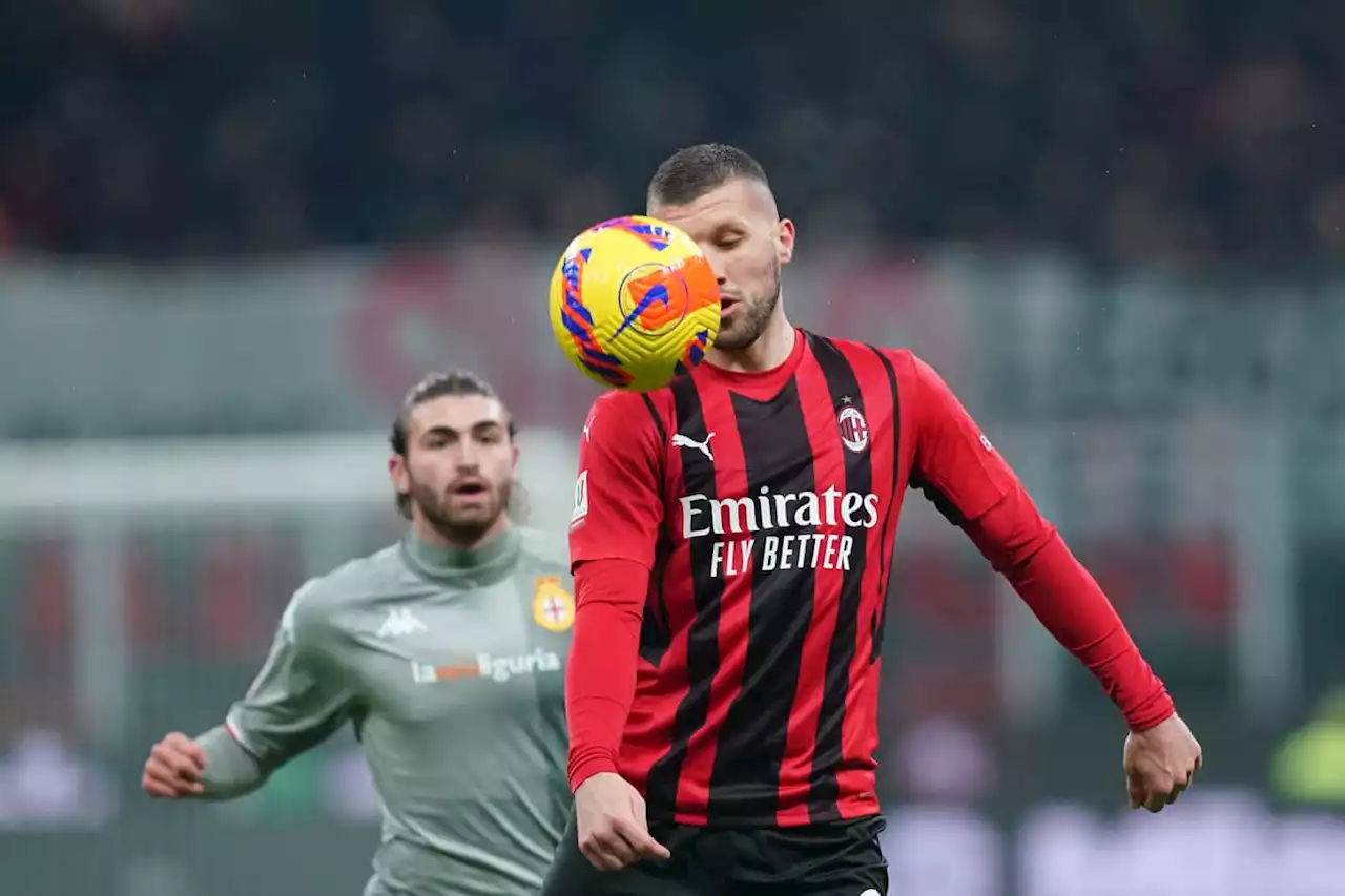 Milan-Genoa voti primo tempo | Rebic ci prova, i compagni no