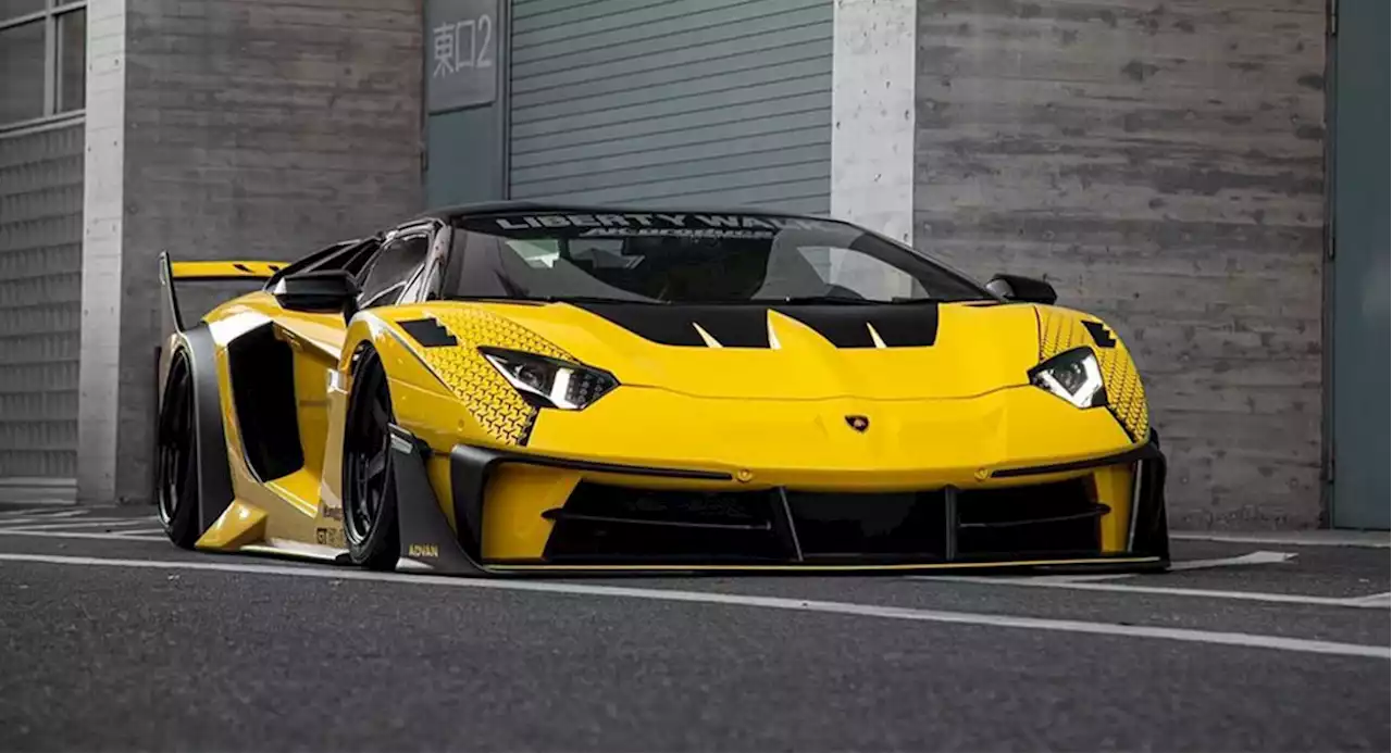 Liberty Walk's Latest Lamborghini Aventador Is A Real Show-Stopper | Carscoops