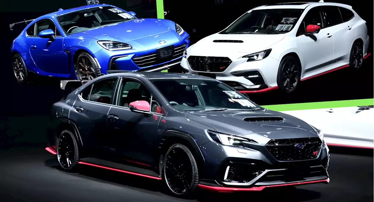 Subaru's WRX S4, BRZ And Levorg Get The STI Performance Concept Treatment | Carscoops