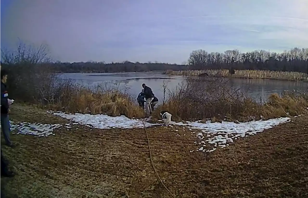 WATCH: Body Camera Video Shows Intense Water Rescue In Hopewell Township