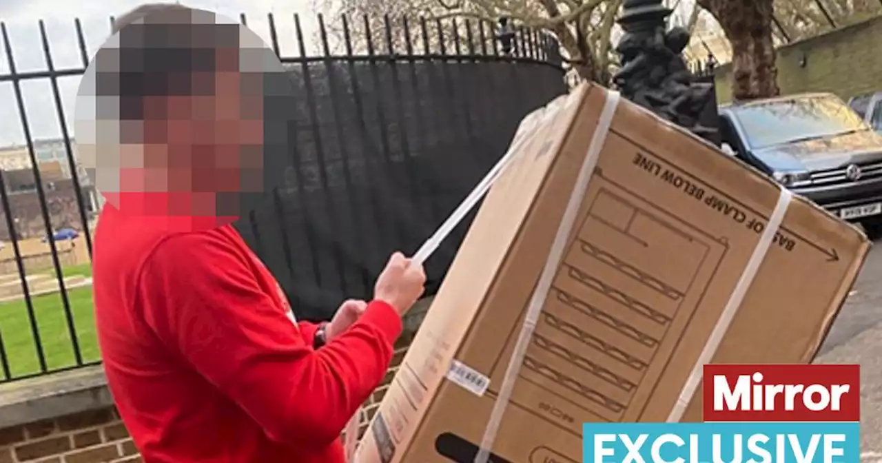 Wine fridge smuggled into No10 that staff kept stocked from Tesco Express dashes