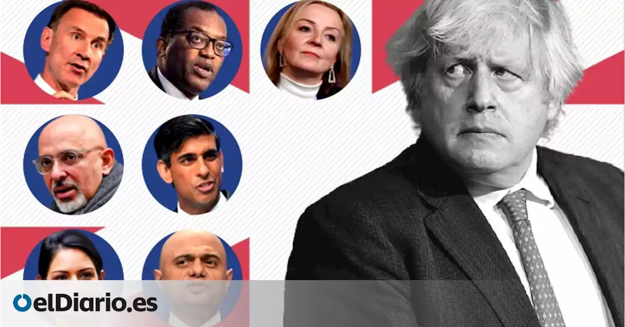 Estos son los aspirantes a primer ministro si cae Boris Johnson