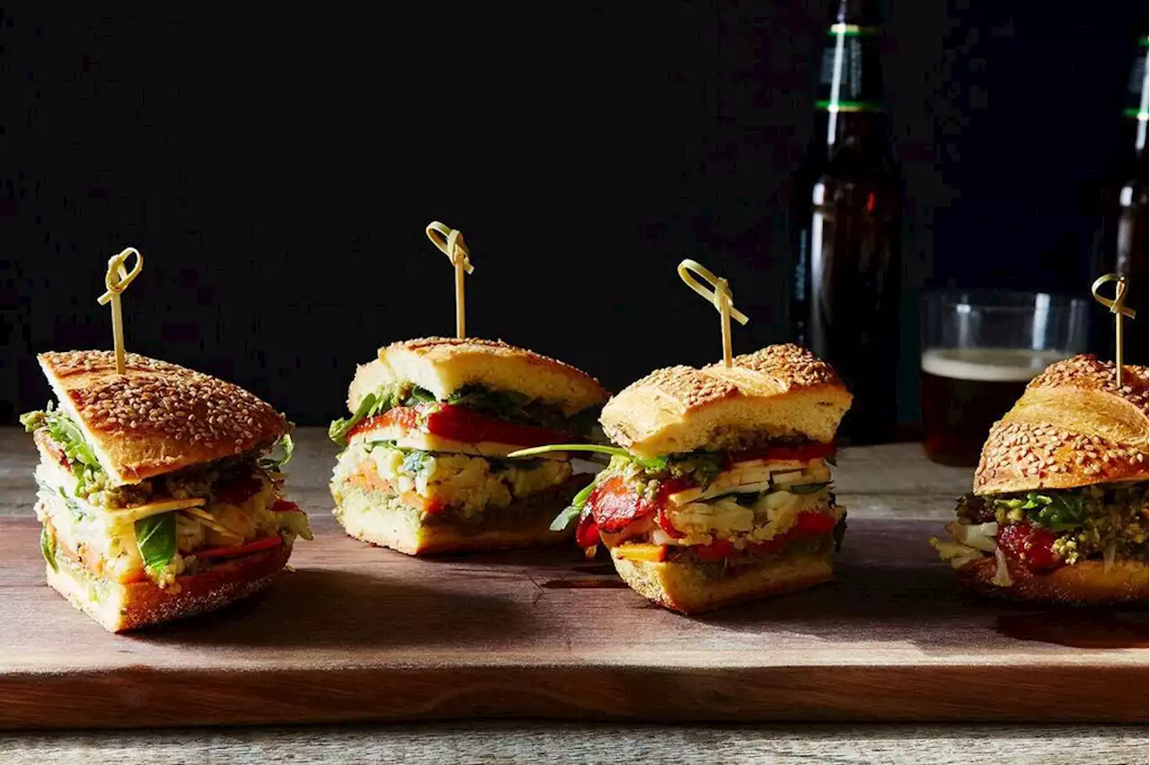 Vegetarian Muffuletta Recipe on Food52