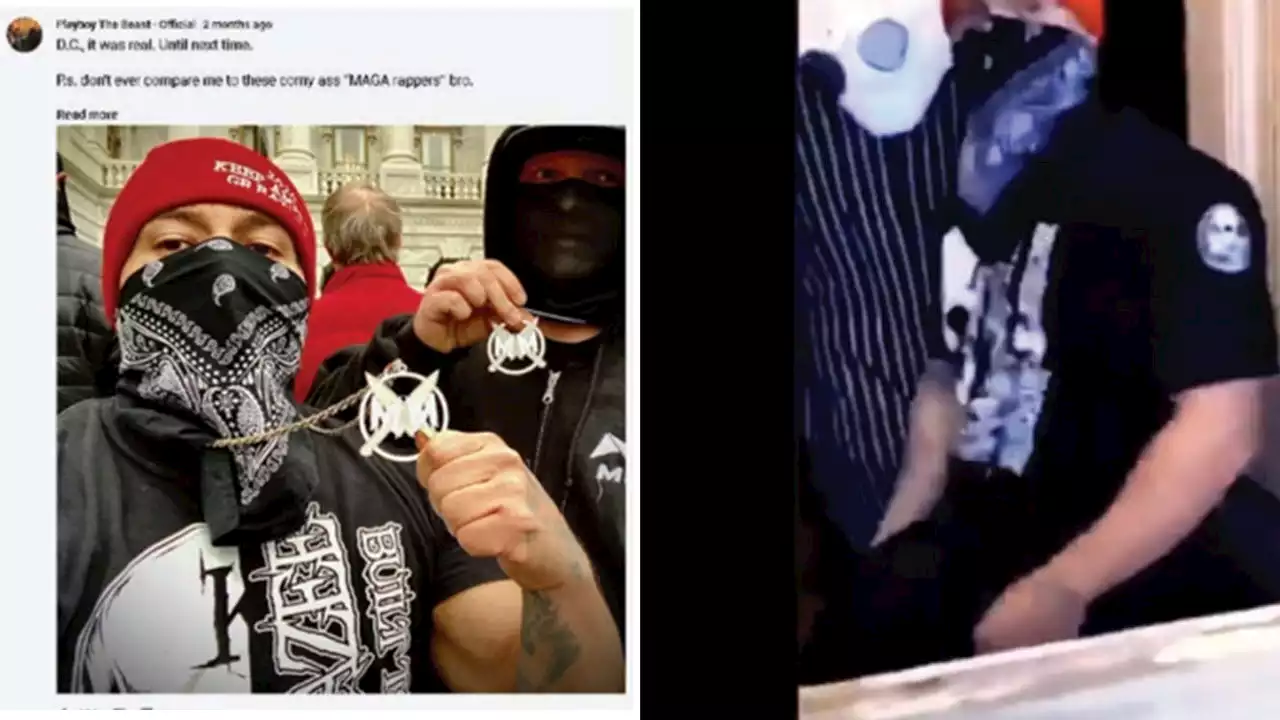 Man accused of storming Capitol made rap videos about riot