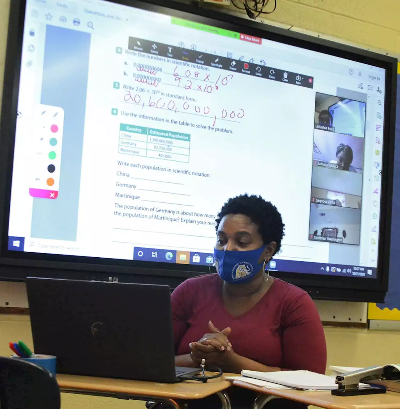 K-12 schools reopened across Mississippi this week. Omicron has forced many into virtual learning.