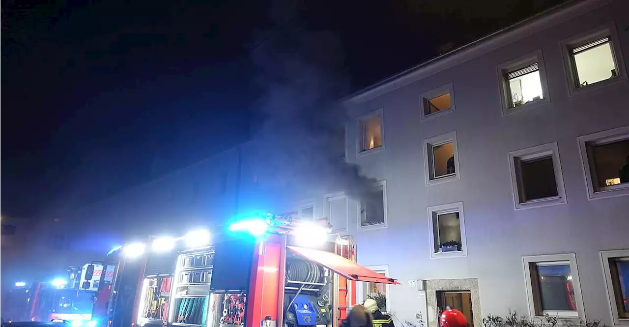 Berufsfeuerwehr löschte Brand in Linzer Wohnung