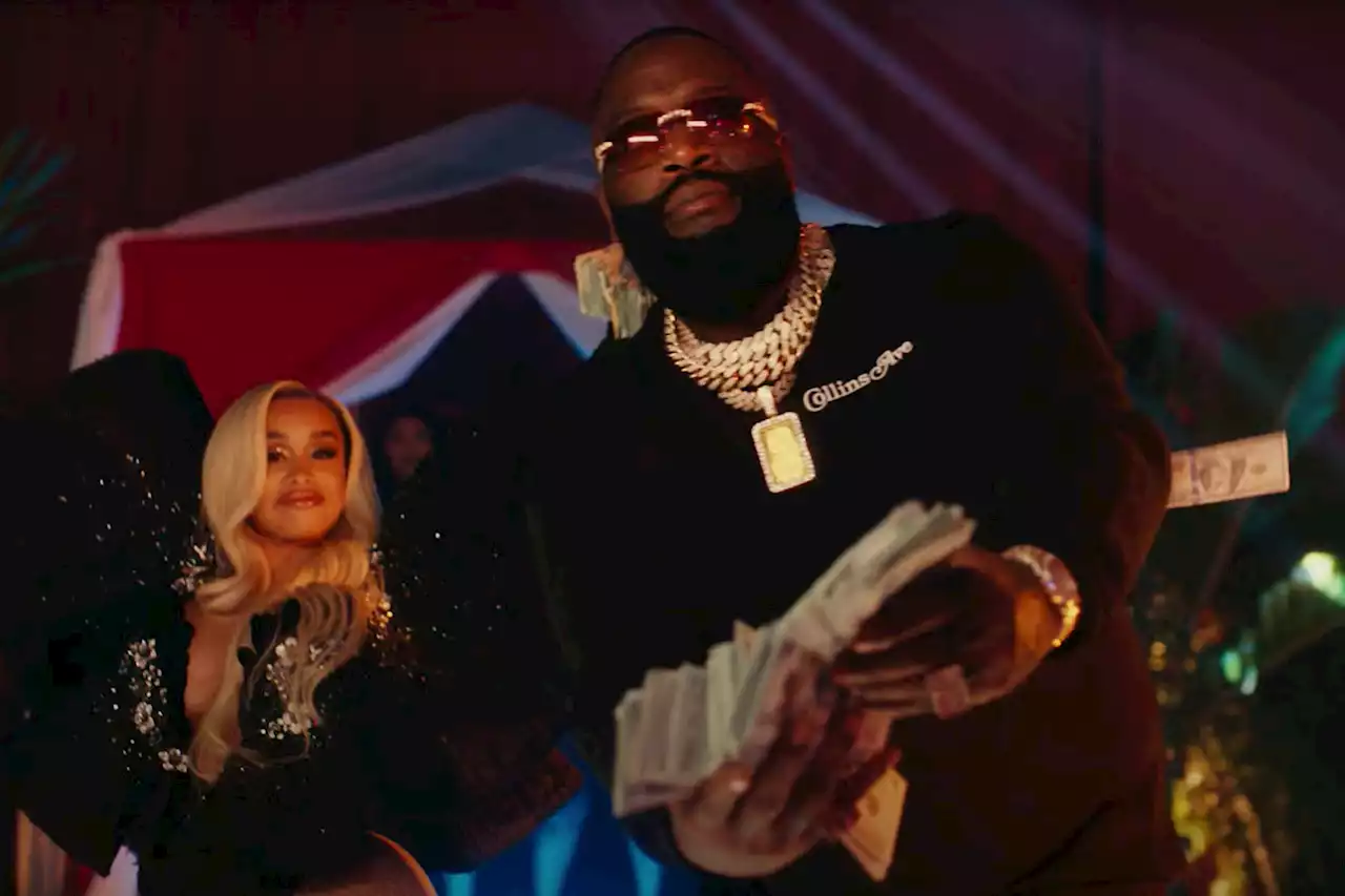 Watch Rick Ross 'Wiggle' With DreamDoll in New Video