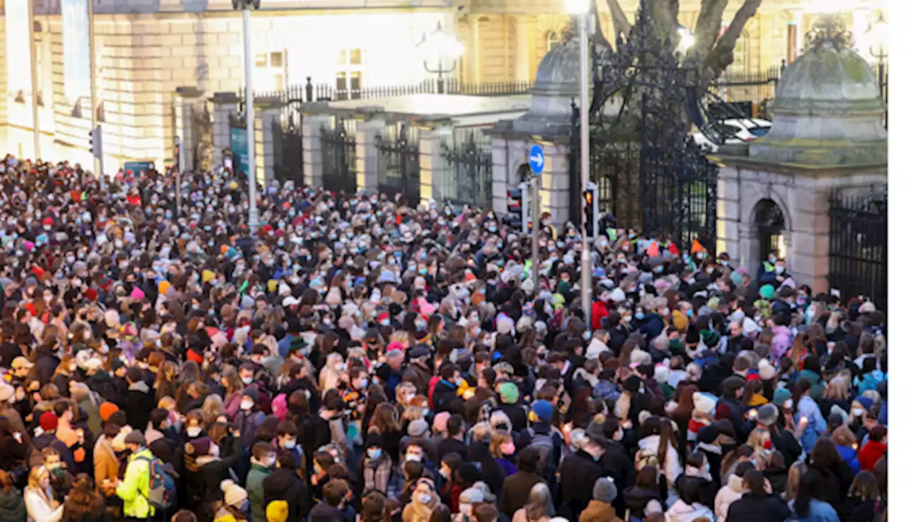 LIVE: Thousands attend vigils across country in memory of Ashling Murphy