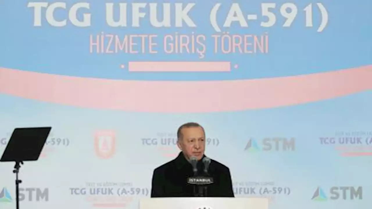 Erdogan: Turkiye among ten nations able to locally build, maintain warships