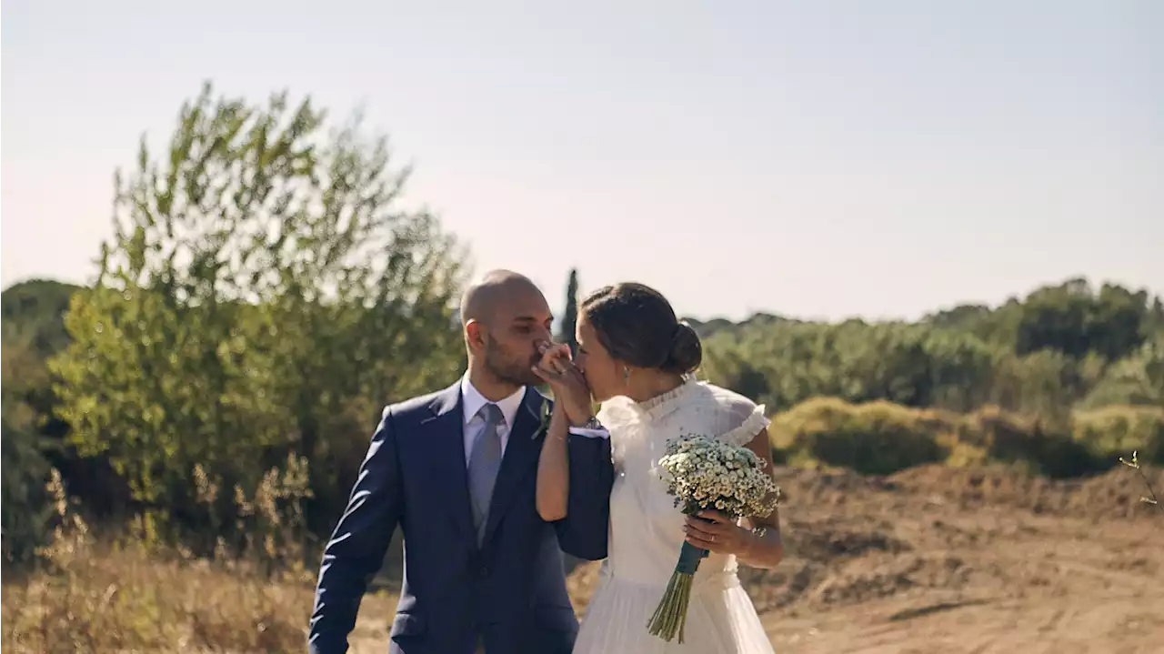 La boda en Girona de María y Matteo: una celebración mágica en una tarde de verano