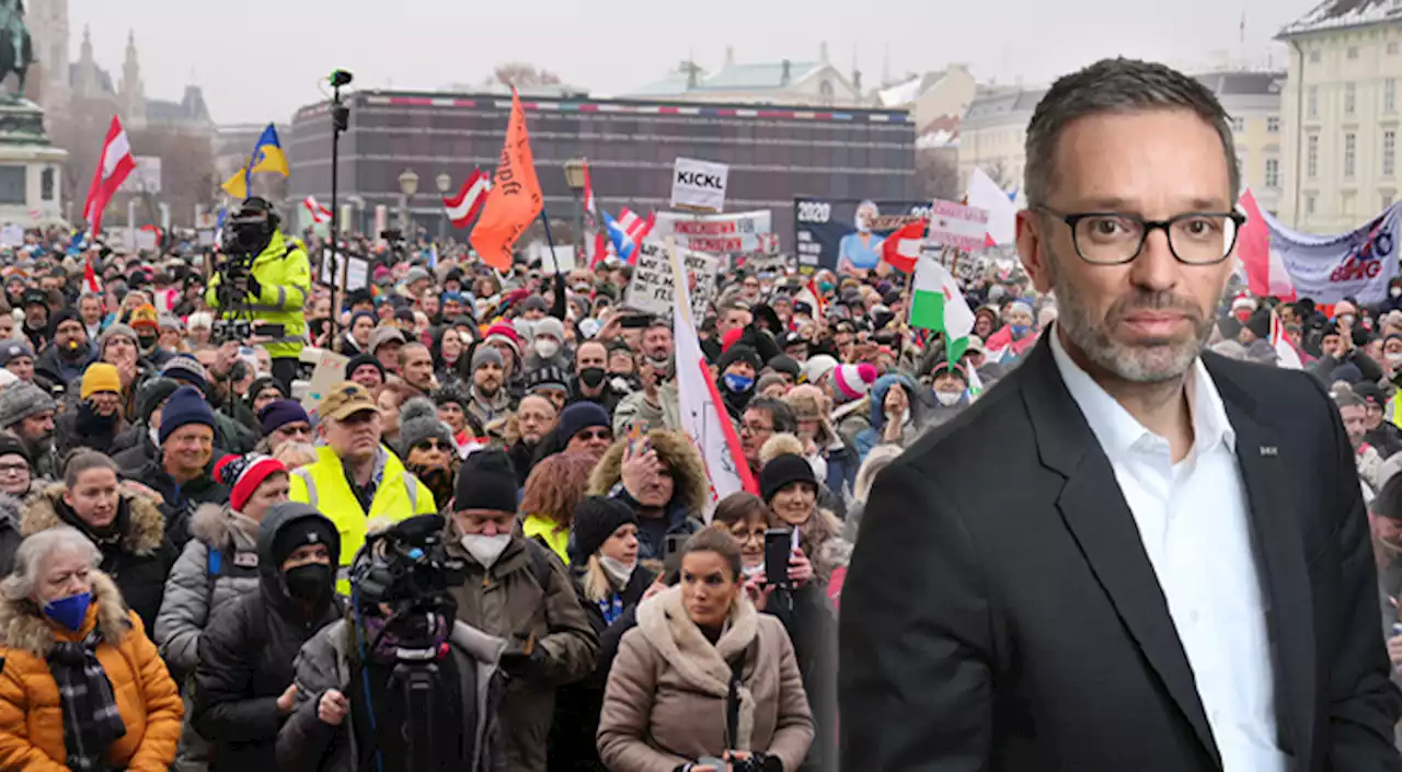 MEGA-Demo: Kickl lädt zu Protest gegen Spritzenzwang am Heldenplatz am Samstag