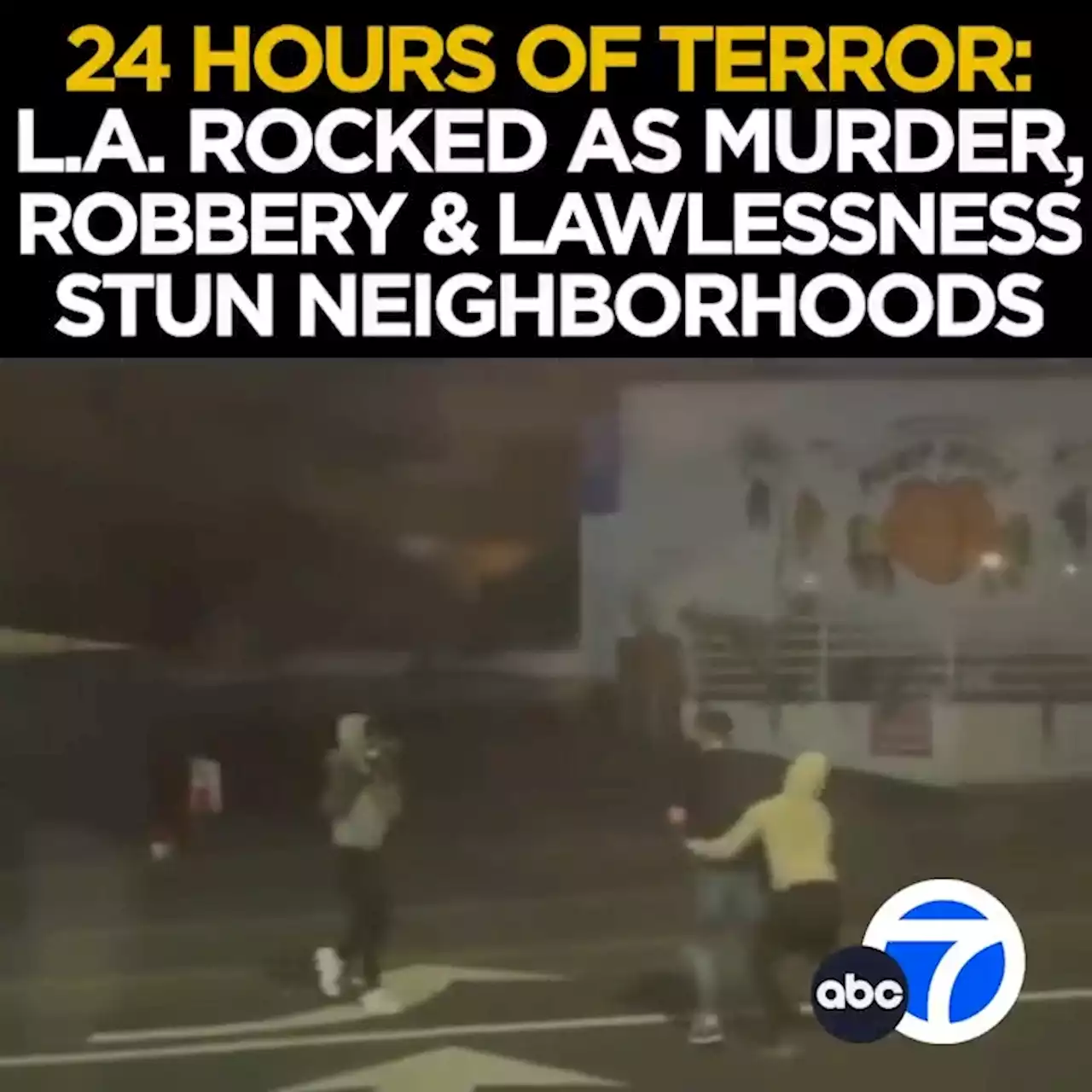 2 British tourists targeted in brazen armed robbery caught on video in Los Angeles