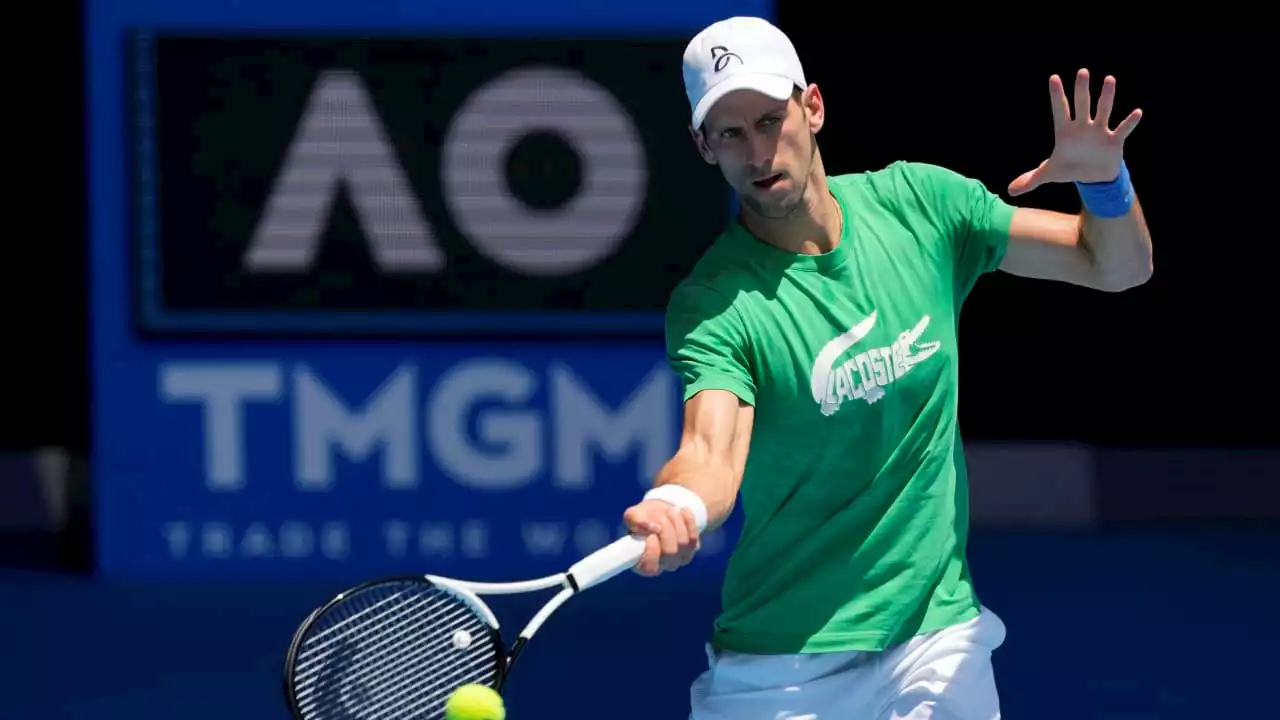 Novak Djokovic vor Gerichts-Prozess in Melbourne in Gewahrsam genommen