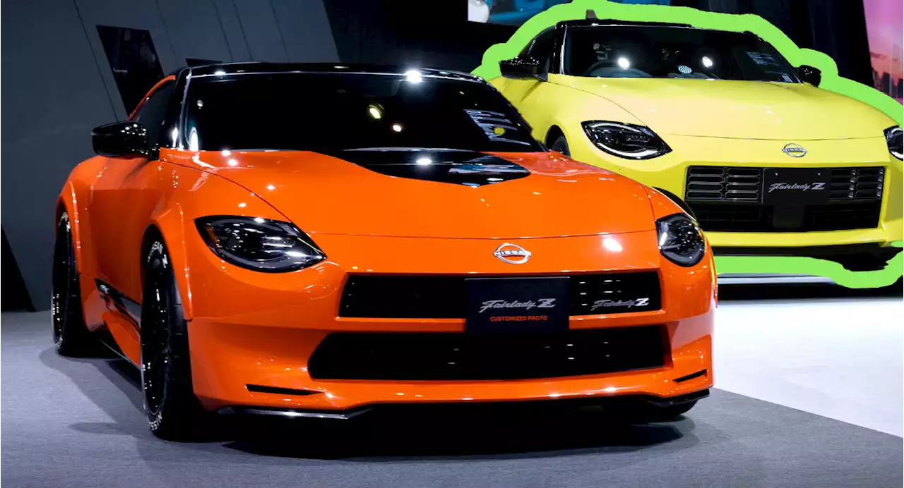 Do You Prefer The Nissan's Z Customized Proto's Split Grille Over The Standard Model? | Carscoops