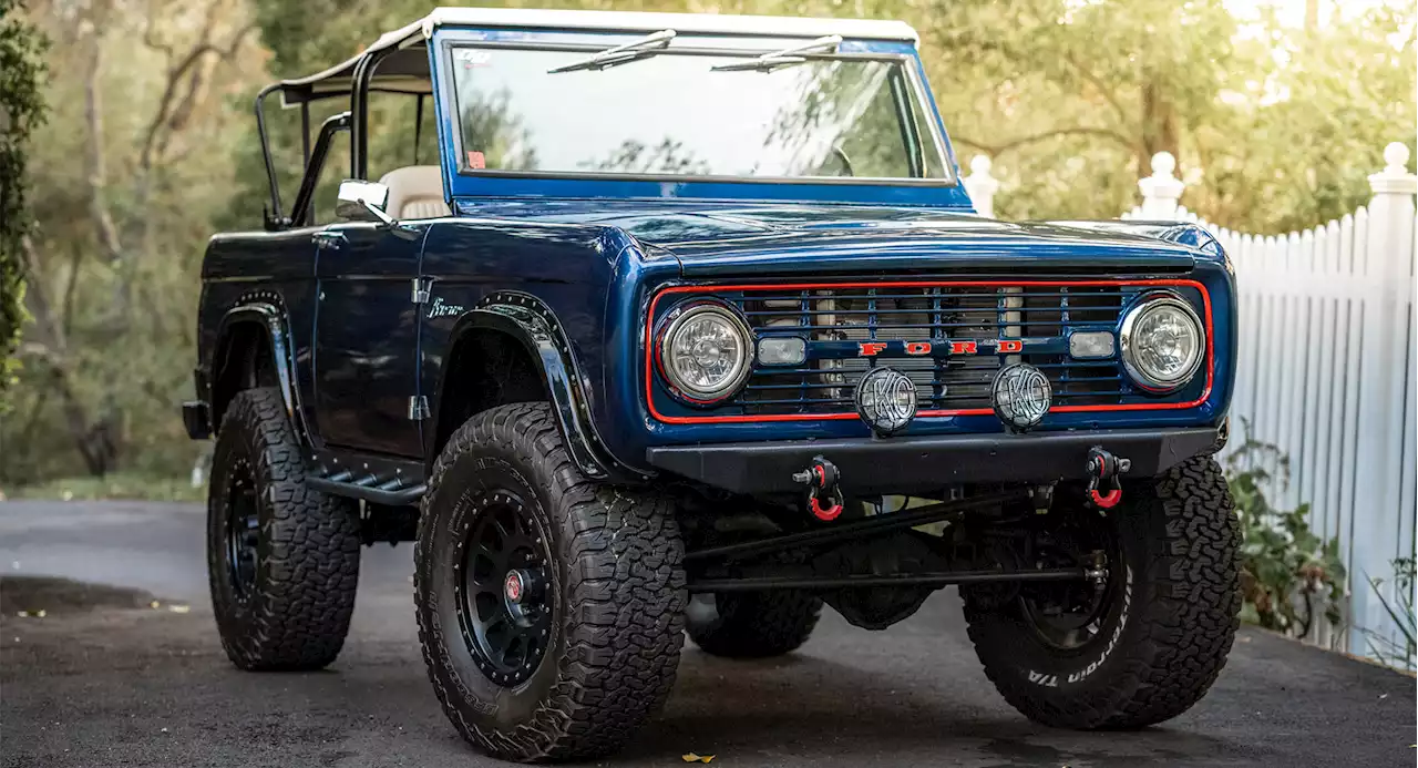 Jenson Button Parting Ways With His Awesome '70 Ford Bronco Restomod | Carscoops