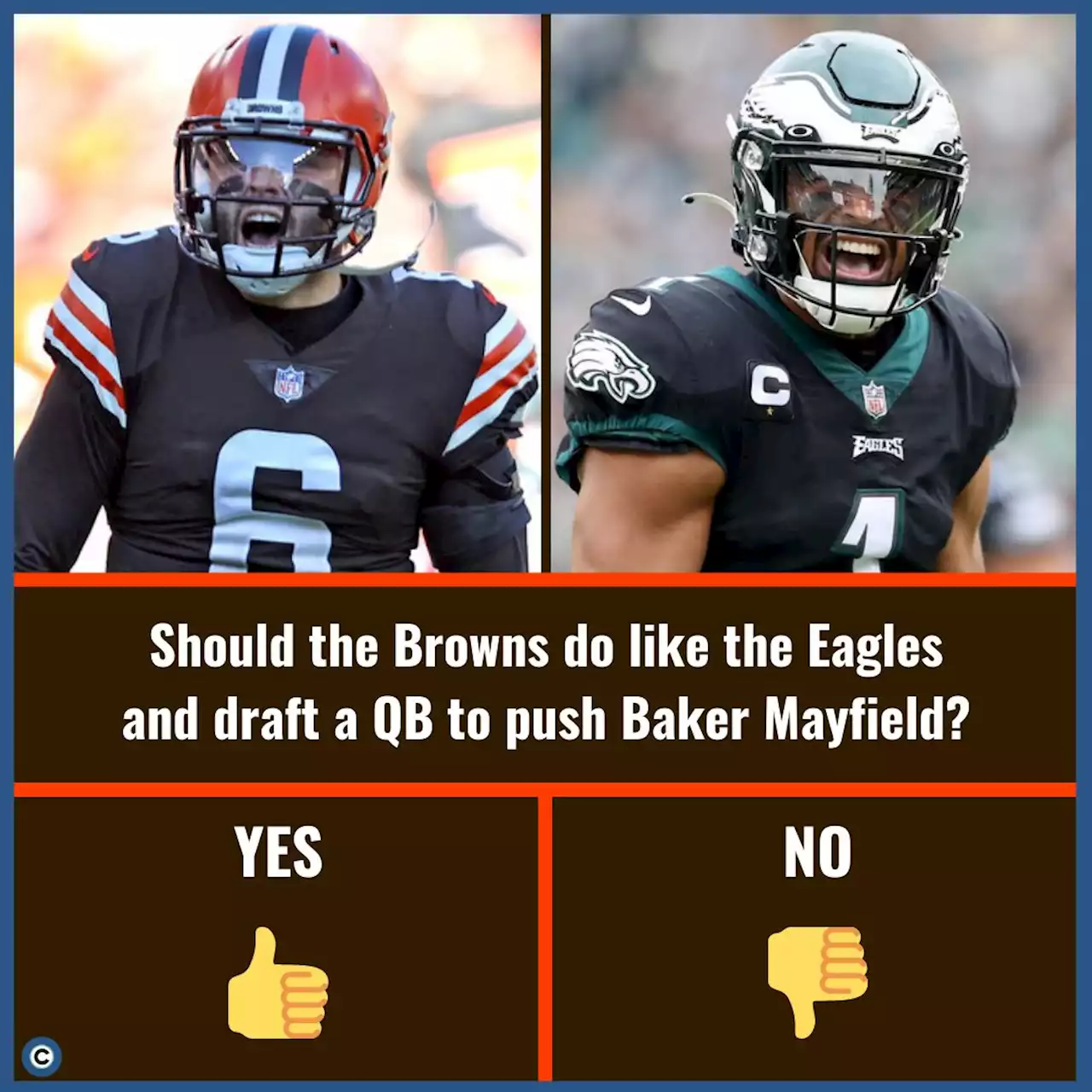 Draft a QB this year as another option with Baker Mayfield: The Mayfield Matrix Carson Wentz Option