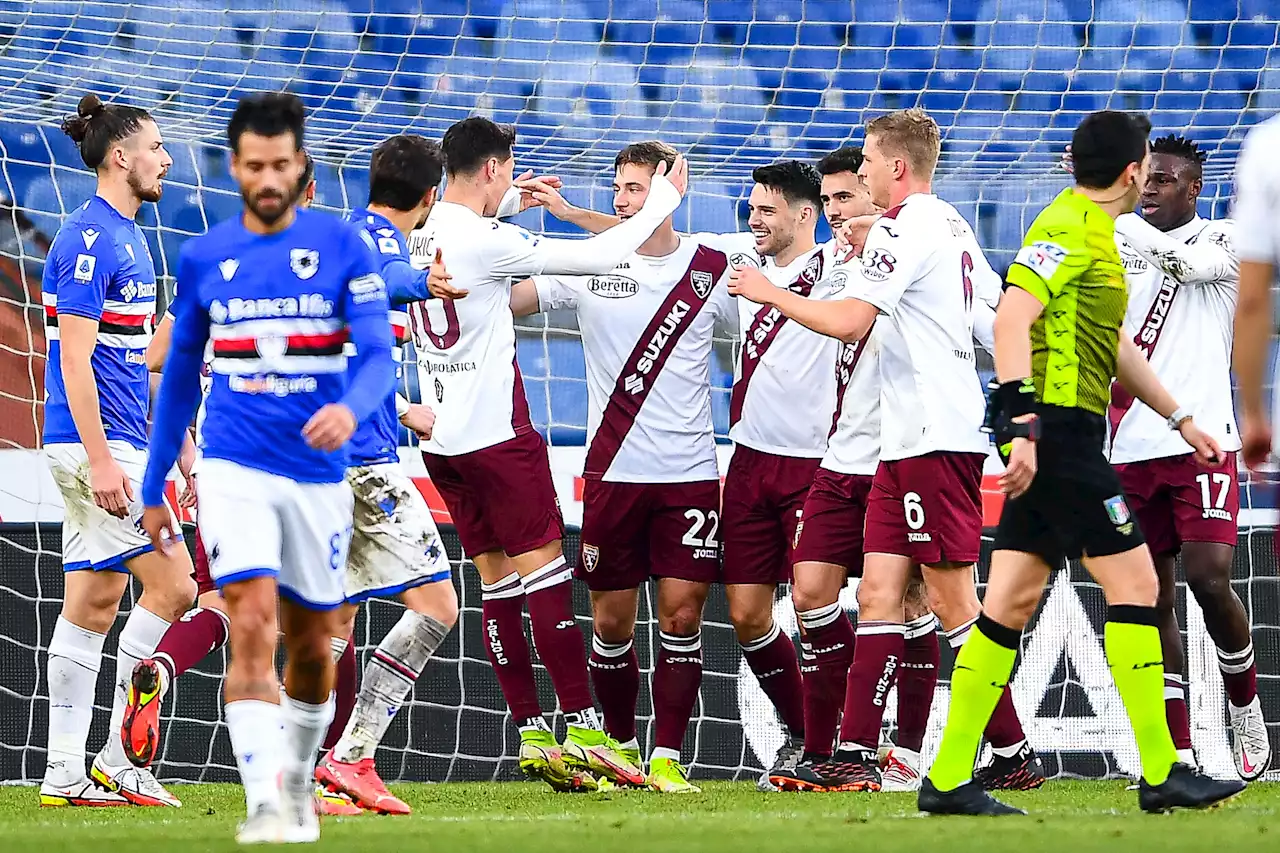 Sampdoria-Torino 1-2: commento al risultato partita