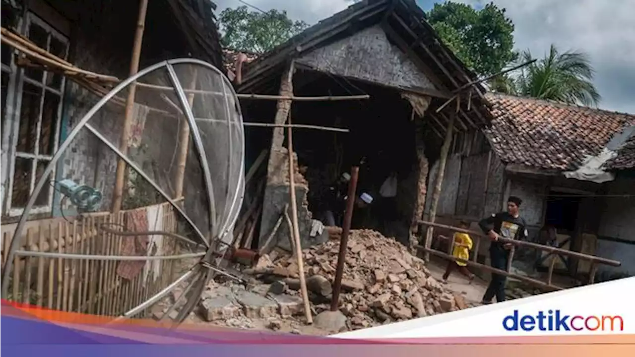 BPBD Catat 1.543 Rumah di Pandeglang Rusak Akibat Gempa 6,6 M